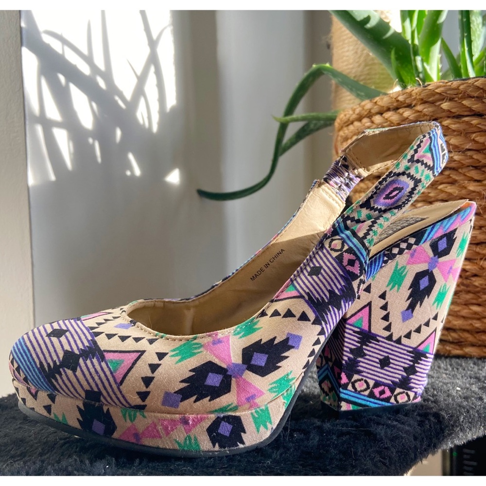 Platform Heel || Urban Outfitters - Picture 4 of 7